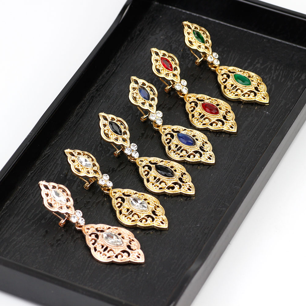 Sunspicems Gold Color Long Dro - Ethnic Fashion Brand 评论和价格