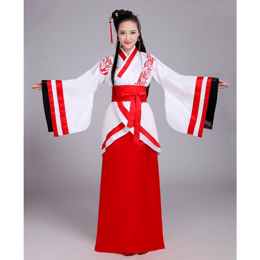 Cosplay Performance Costumes D - Ethnic Style Dresses 评论和价格