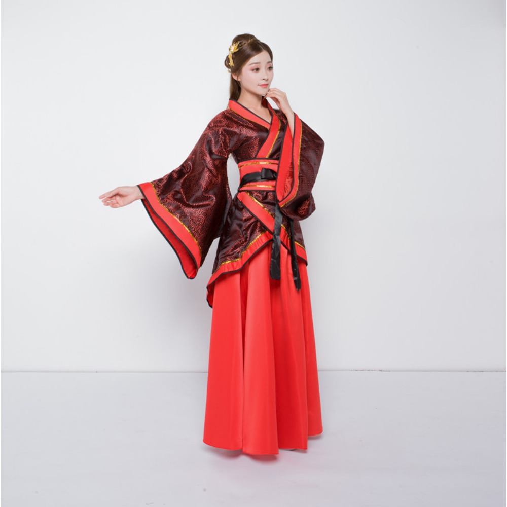 Cosplay Performance Costumes D - Ethnic Style Dresses 评论和价格