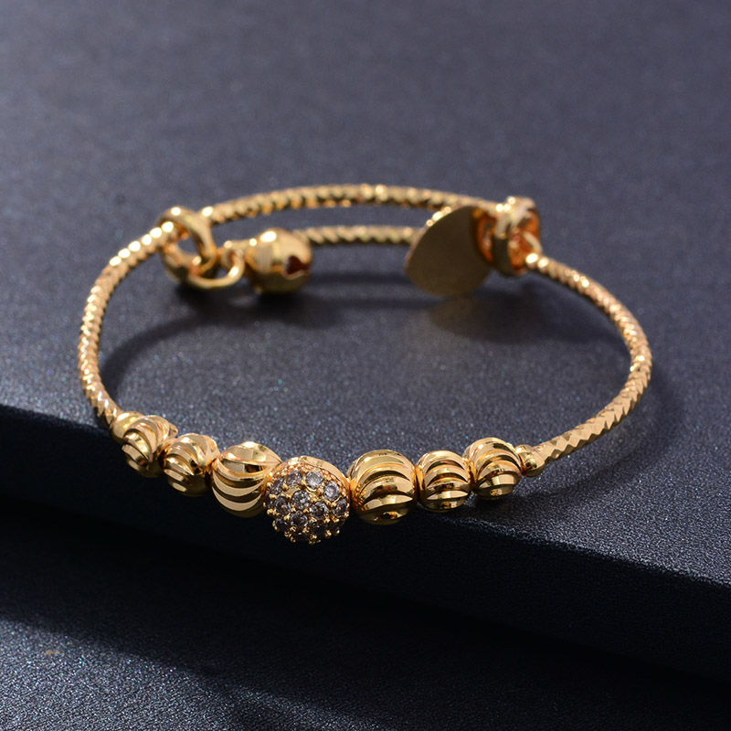 24K 4pcs Ethnic Bead Gold Colo - Ethnic Fashion In Dubai 评论和价格