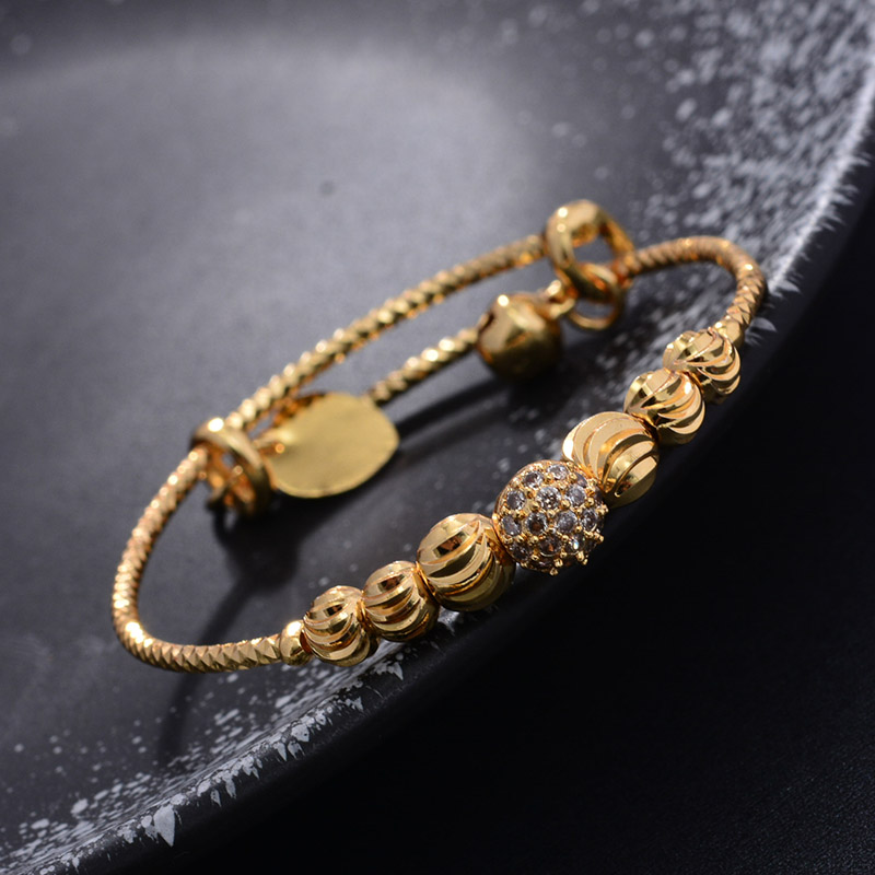 24K 4pcs Ethnic Bead Gold Colo - Ethnic Fashion In Dubai 评论和价格