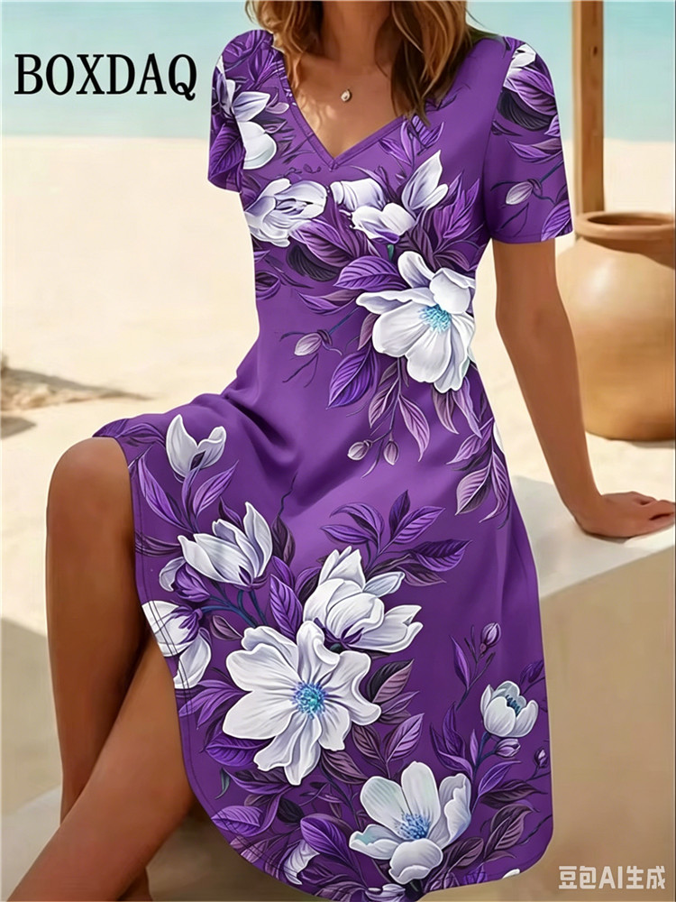 6XL Plus Size Women Dresses Su - Ethnic Fashion Dress 评论和价格