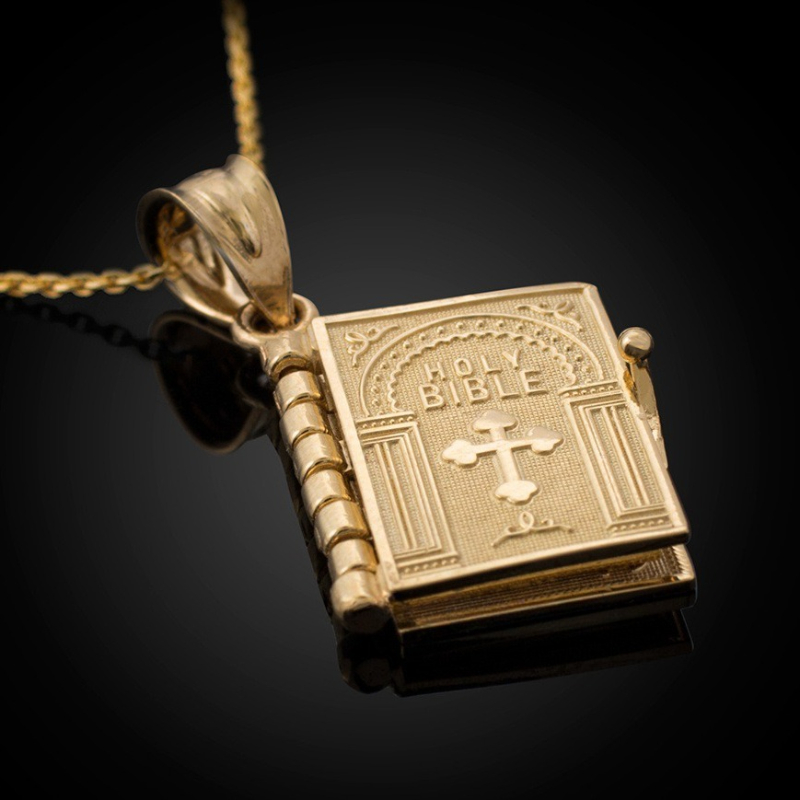 Bible Book Religious Cross Pen - Ethnic Fashion Book 评论和价格