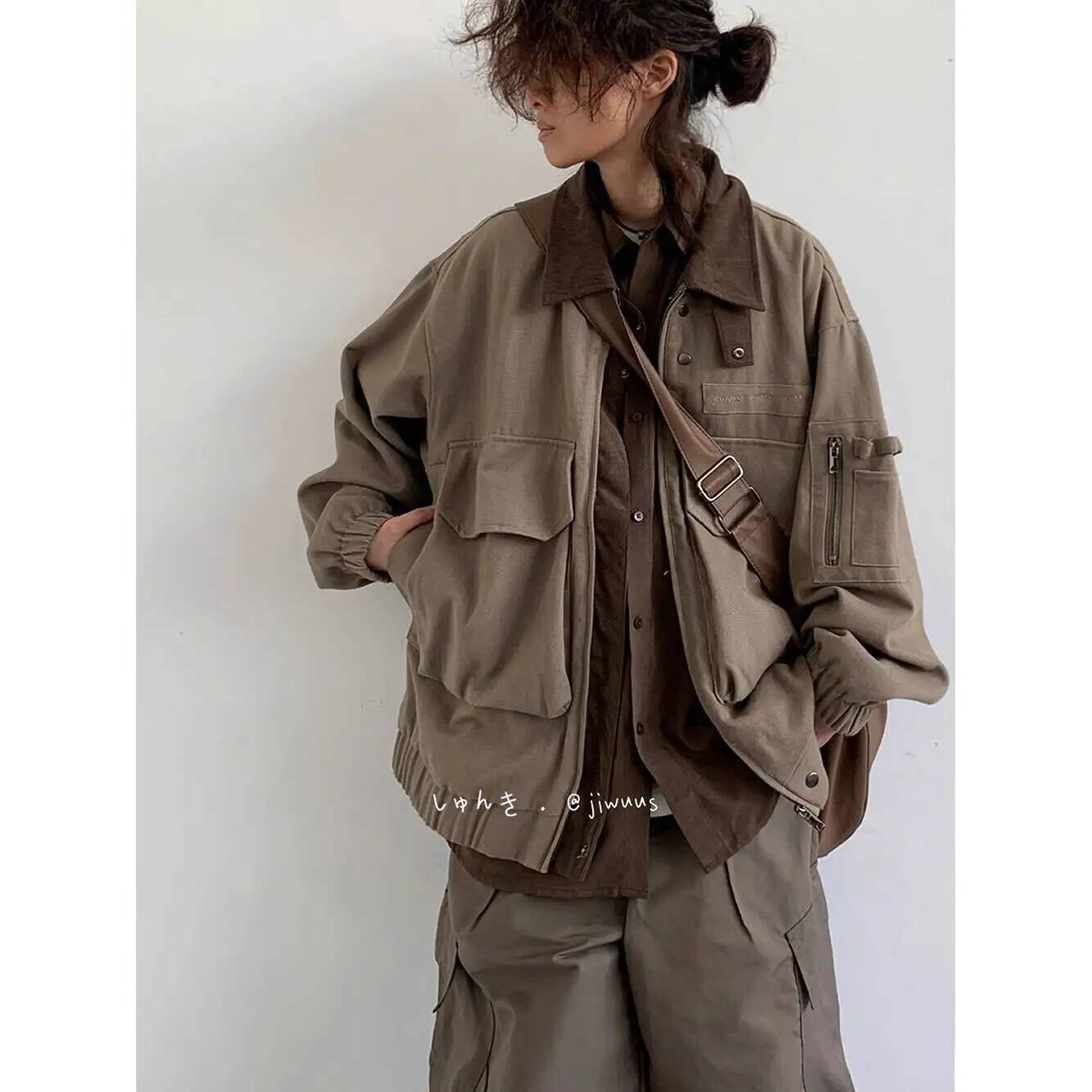 Man Jacket Spring Autumn Loose - Haori Japanese Jacket 评论和价格
