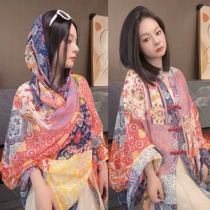 90*180 Summer Sun Protection S - Ethnic Fashion Photography 评论和价格