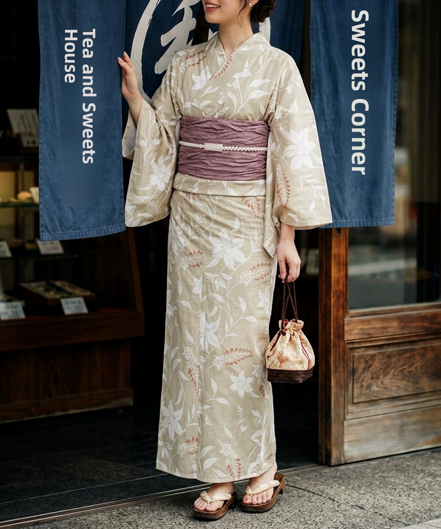 Traditional Yukata Kimono Cott - Ethnic Style Dresses 评论和价格