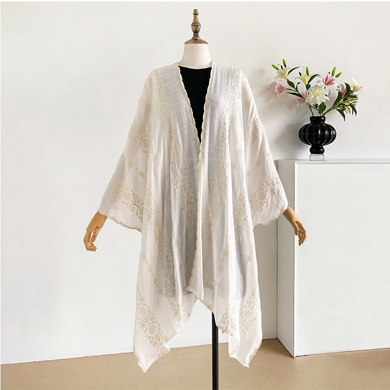 Retro Holiday Shawl Warm Flora - Ethnic Fashion Photography 评论和价格