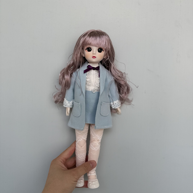 28cm Girl Doll with Clothe Diy - Ethnic Fashion House 评论和价格