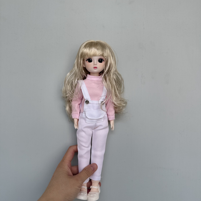 28cm Girl Doll with Clothe Diy - Ethnic Fashion House 评论和价格
