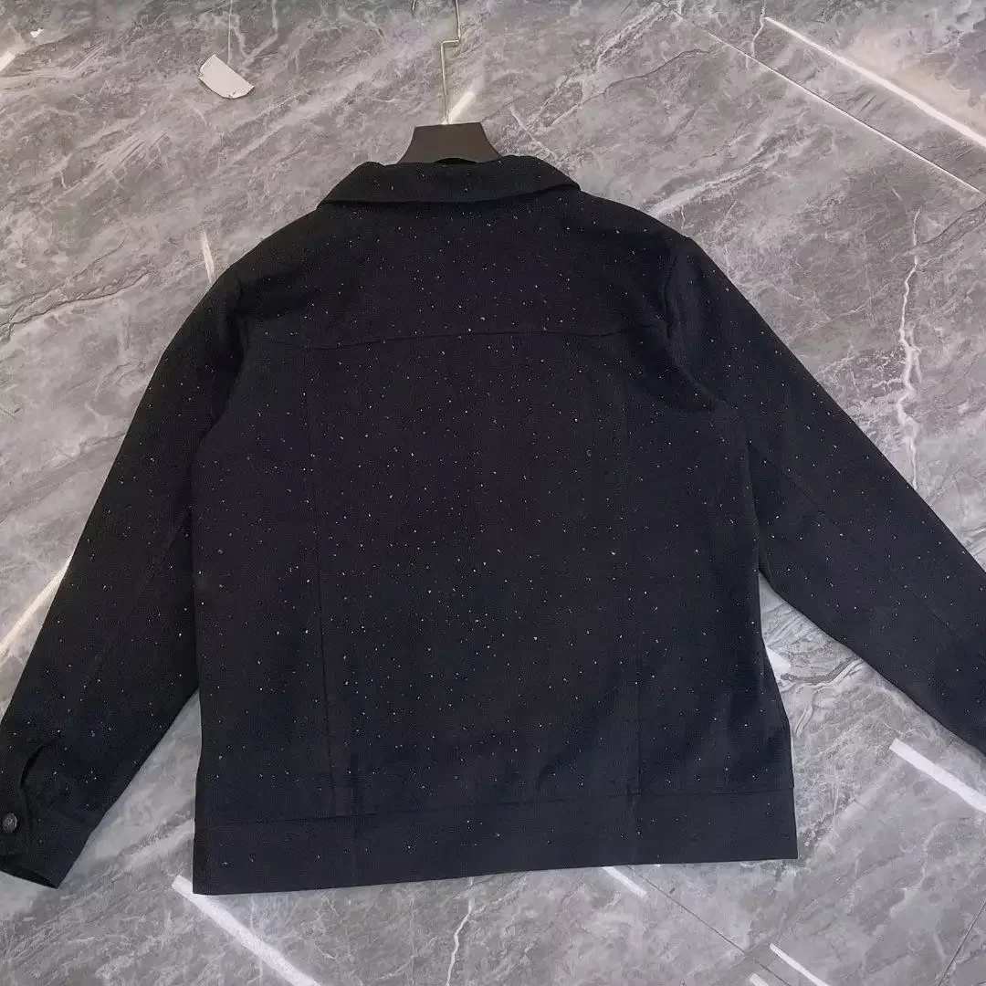 Jeans Coat for Men Button Casu - Haori Japanese Jacket 评论和价格