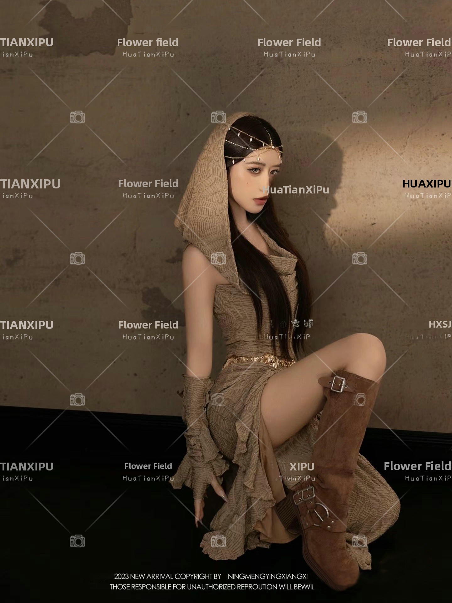 New Desert  Princess Style Pho - Ethnic Fashion Photography 评论和价格