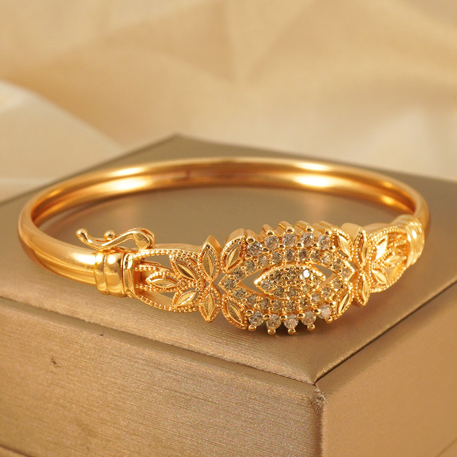 1Pcs Dubai Flower Zirconium In - Ethnic Fashion In Dubai 评论和价格