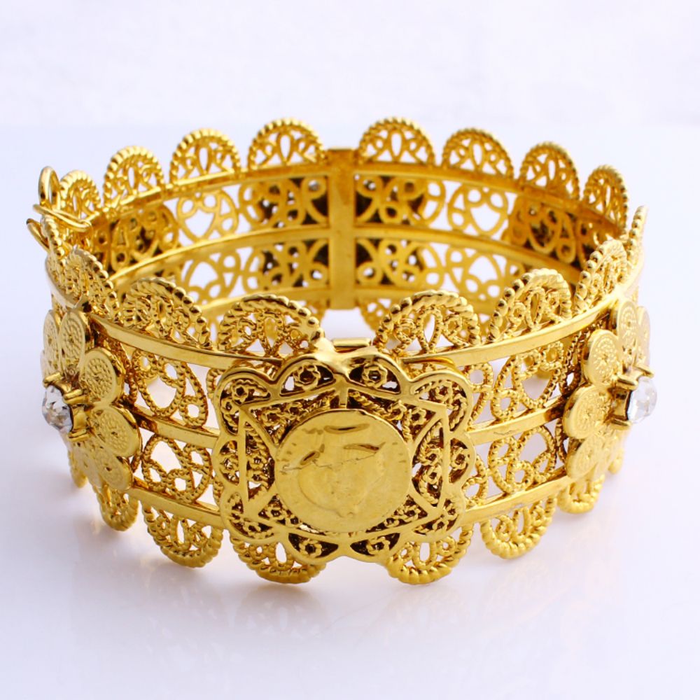 Luxury Women Big Bangle 68mm G - Ethnic Fashion In Dubai 评论和价格
