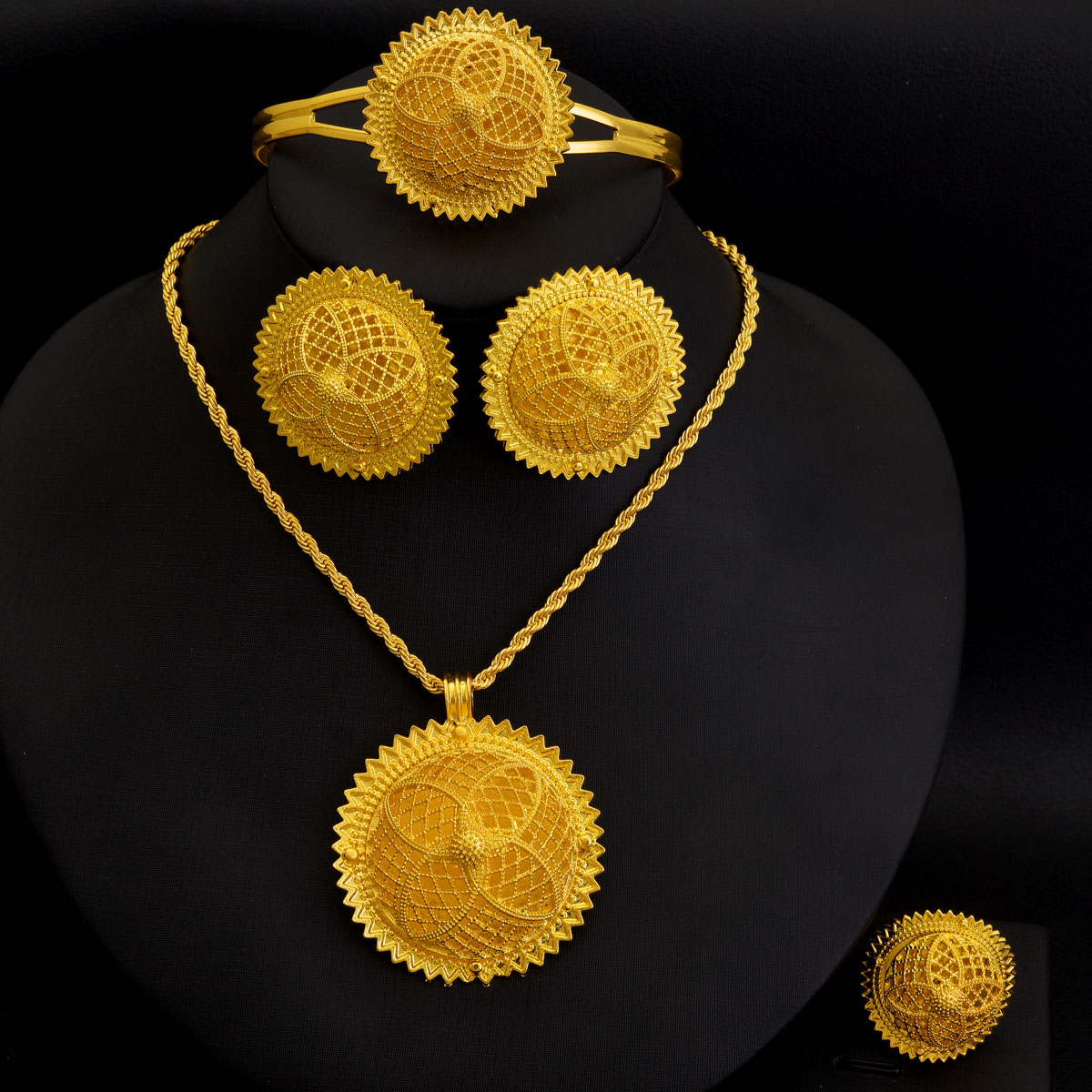 Africa Dubai Golden Color Jewe - Ethnic Fashion In Dubai 评论和价格