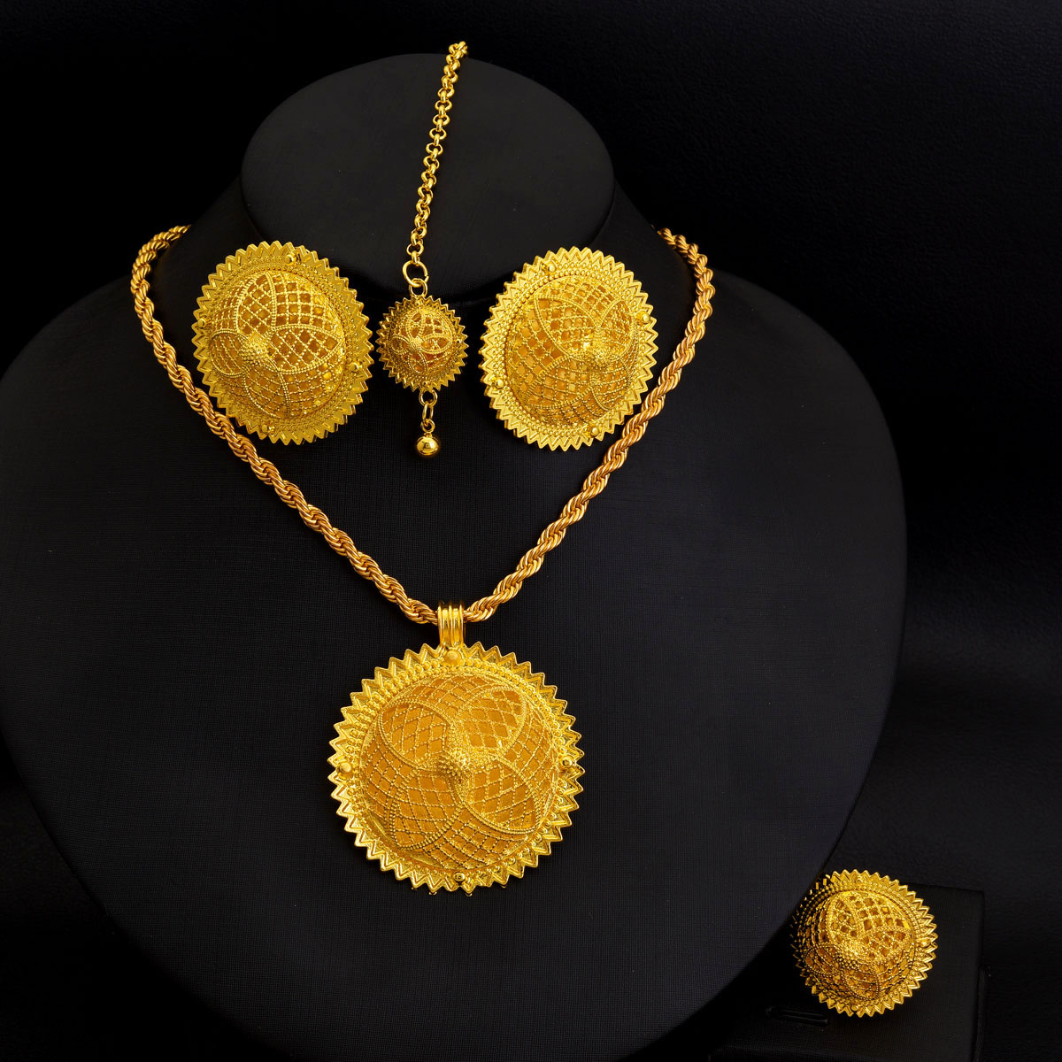 Africa Dubai Golden Color Jewe - Ethnic Fashion In Dubai 评论和价格