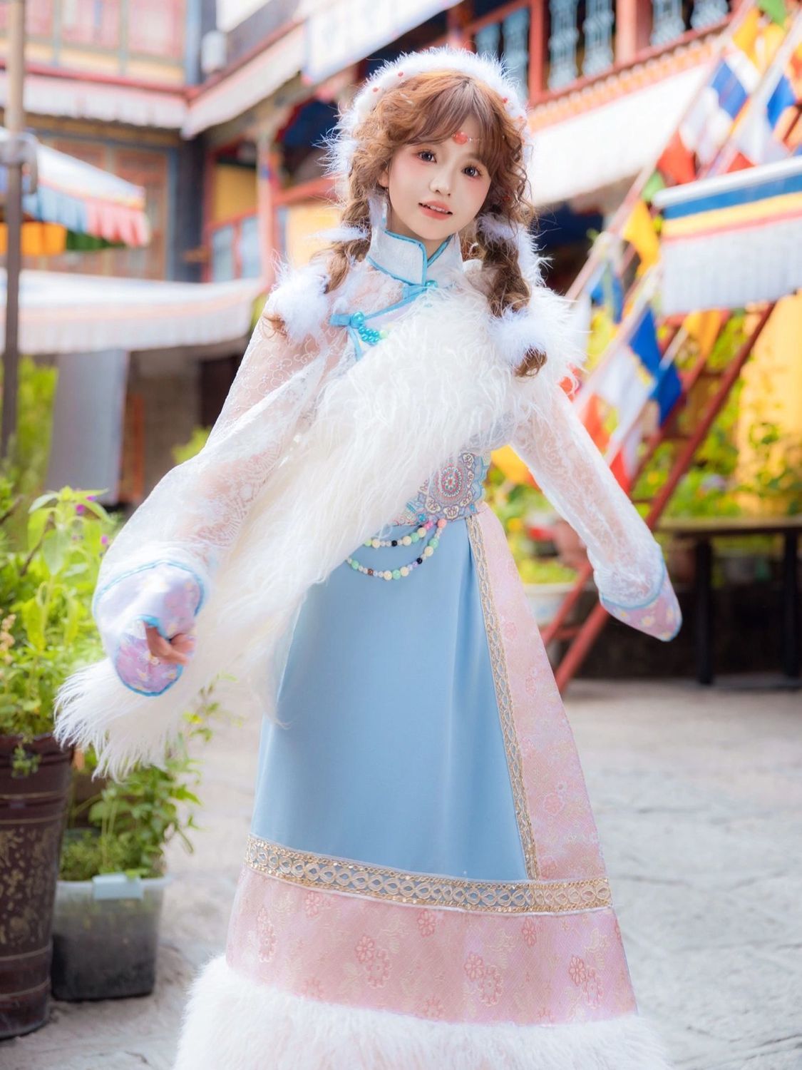 Tibetan Costume Women's New St - Ethnic Fashion Photography 评论和价格