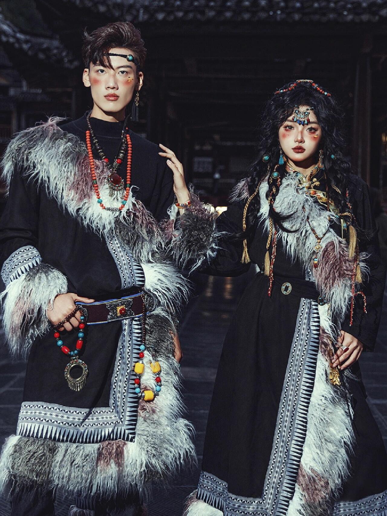 Tibetan Costume Women's New St - Ethnic Fashion Photography 评论和价格
