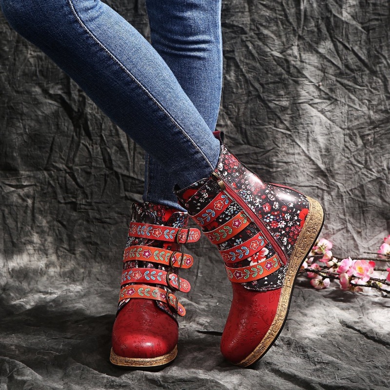 Brand Women's Boots 2026 Sprin - Ethnic Fashion Brand 评论和价格