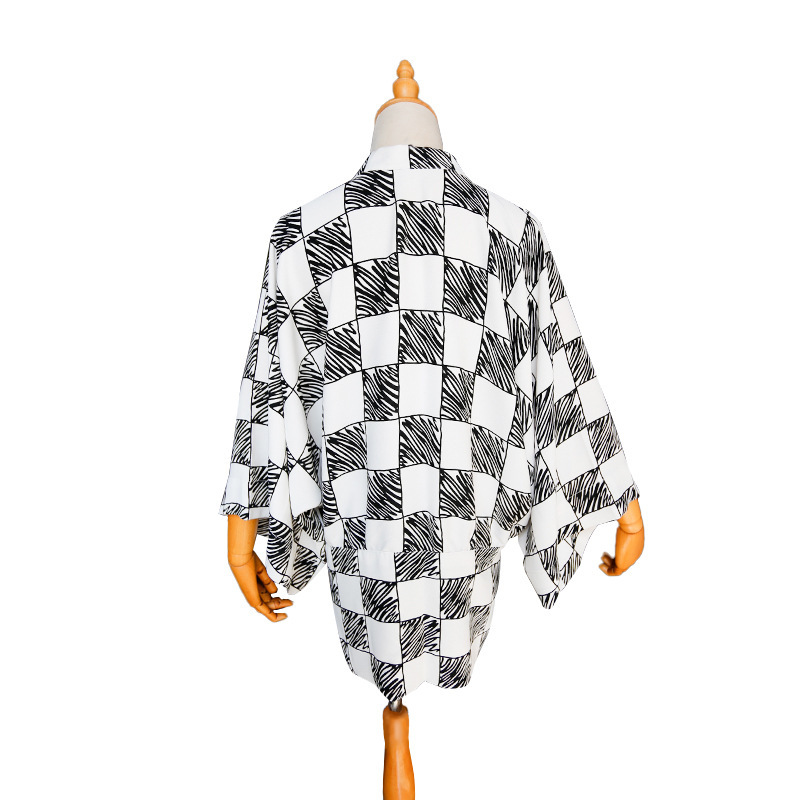 Summer Feather Woven Jacket Me - Haori Japanese Jacket 评论和价格