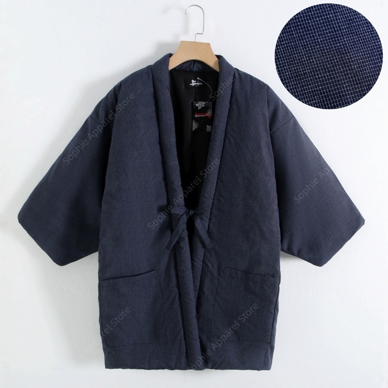 Winter Hanten Men Jacket Japan - Haori Japanese Jacket 评论和价格