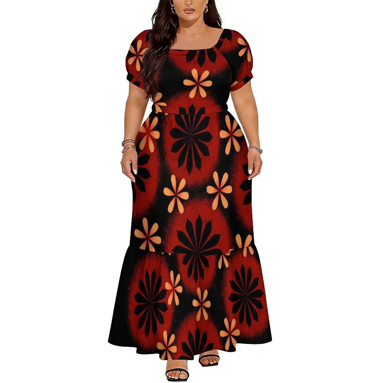 Comfortable Women's Short-Slee - Ethnic Style Dresses 评论和价格